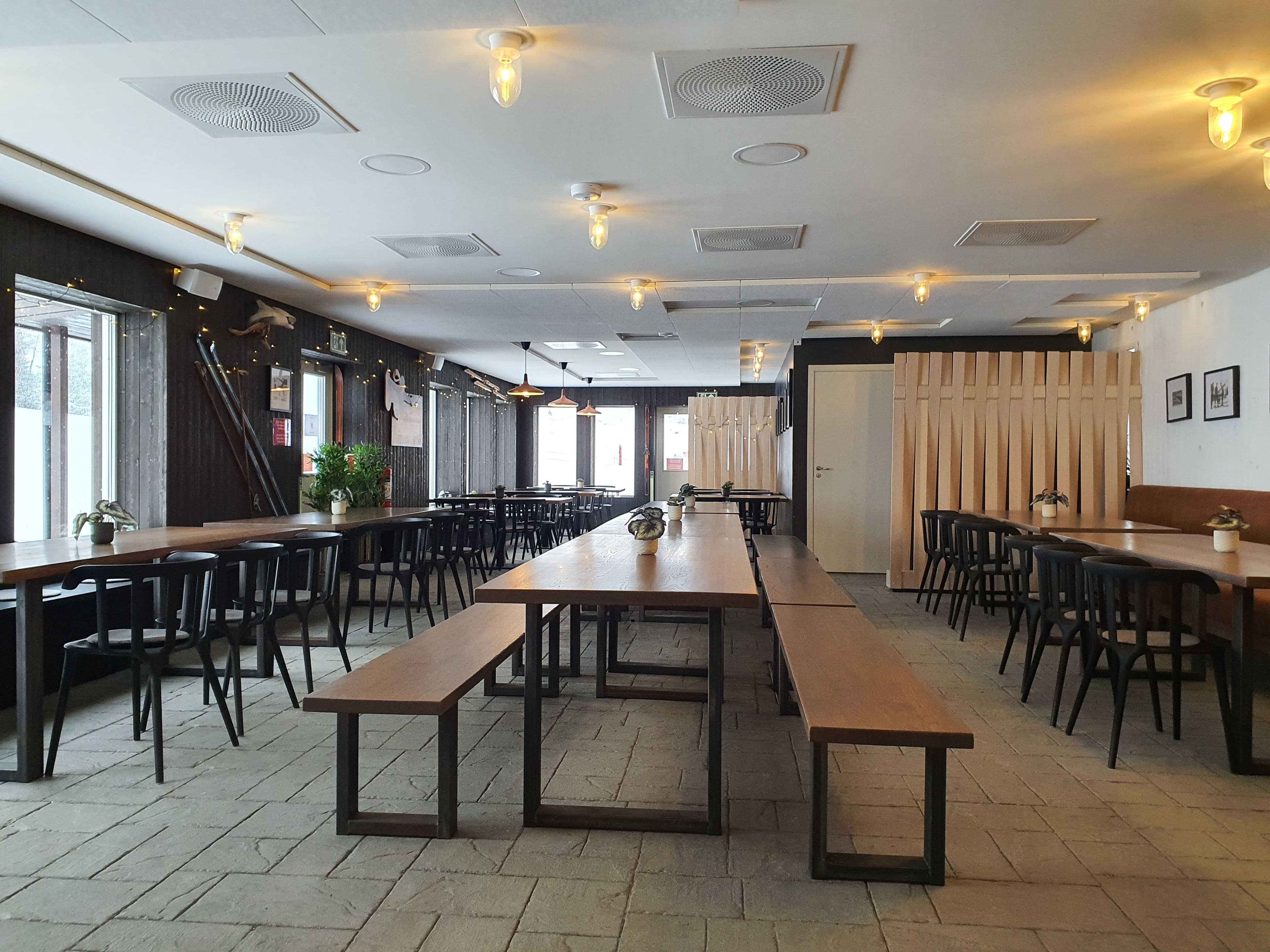 Sirdal Resort Oversiktsbilde restaurant