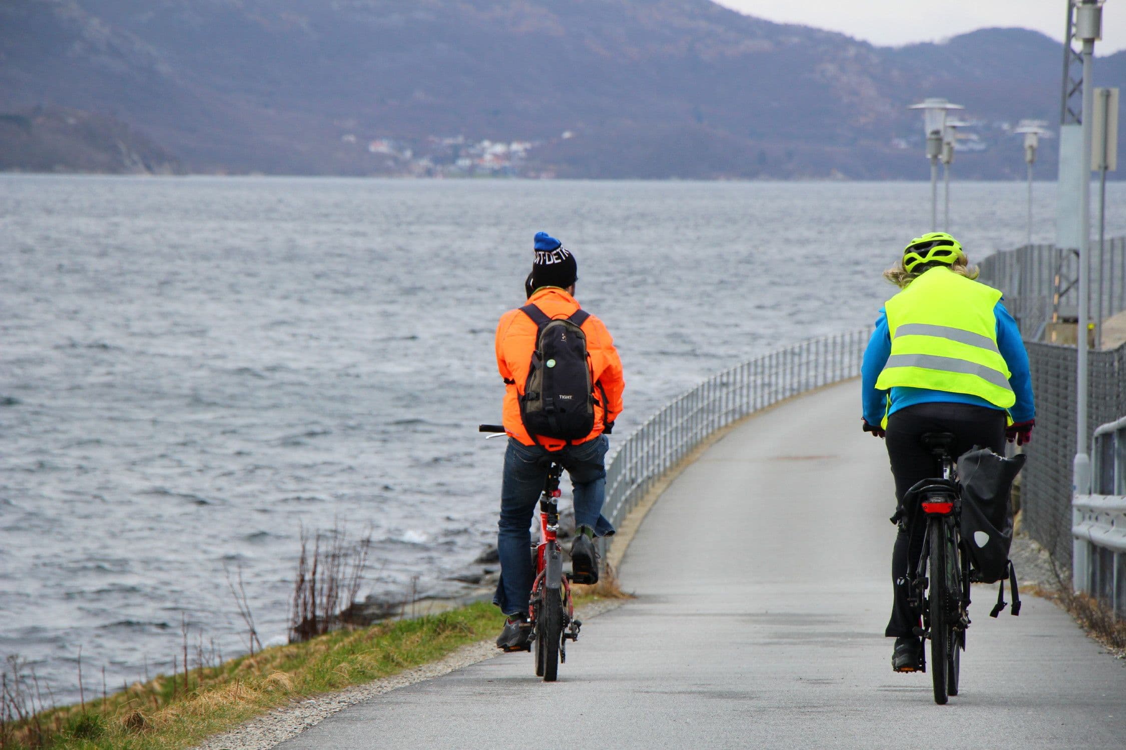Bike trip from Lurastø to Gausel train station