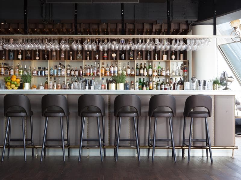 Eight Rooftop Bar in Oslo is reknown for its great selection of drinks.