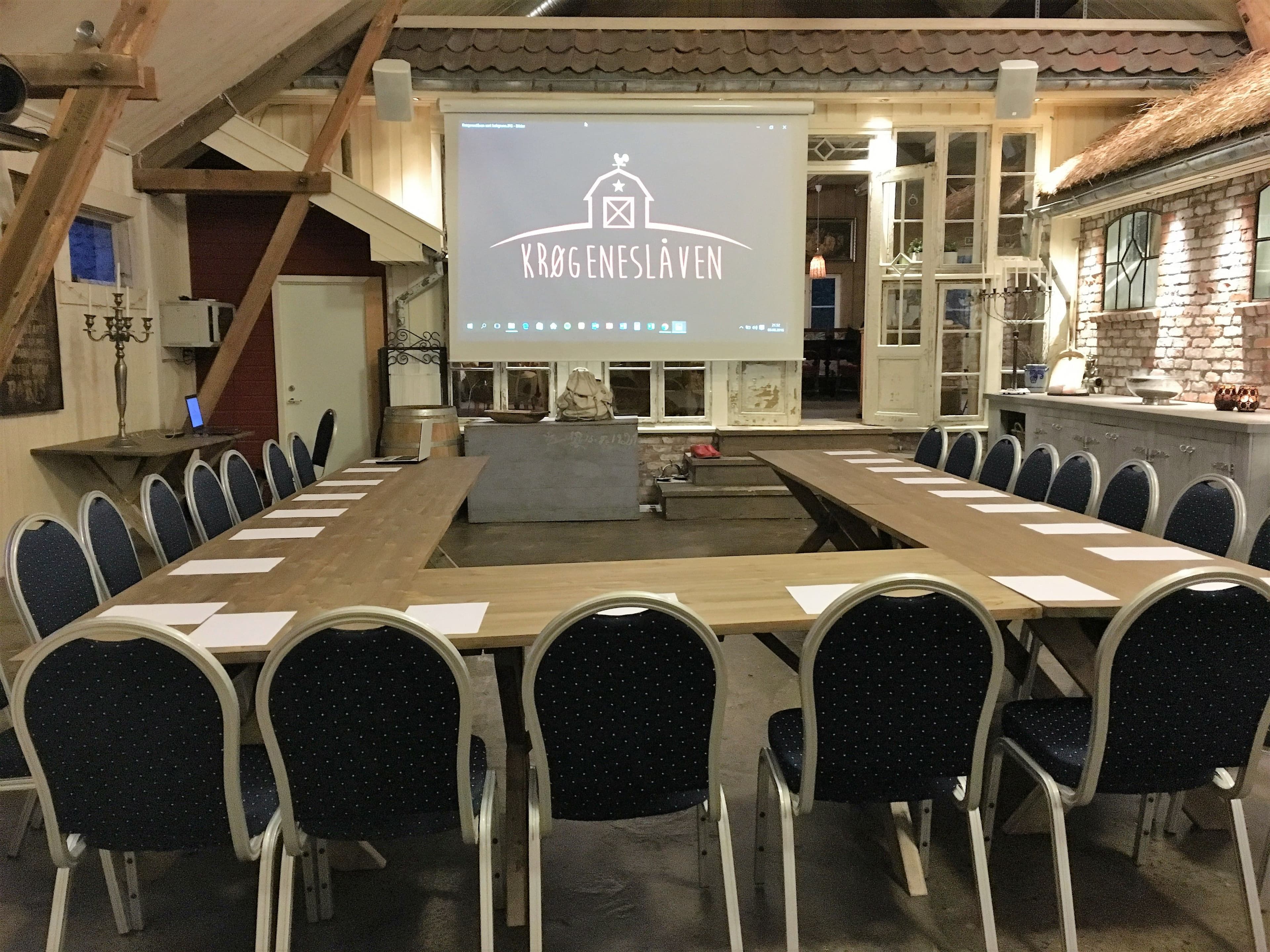 Møte i hestesko på Krøgeneslåven