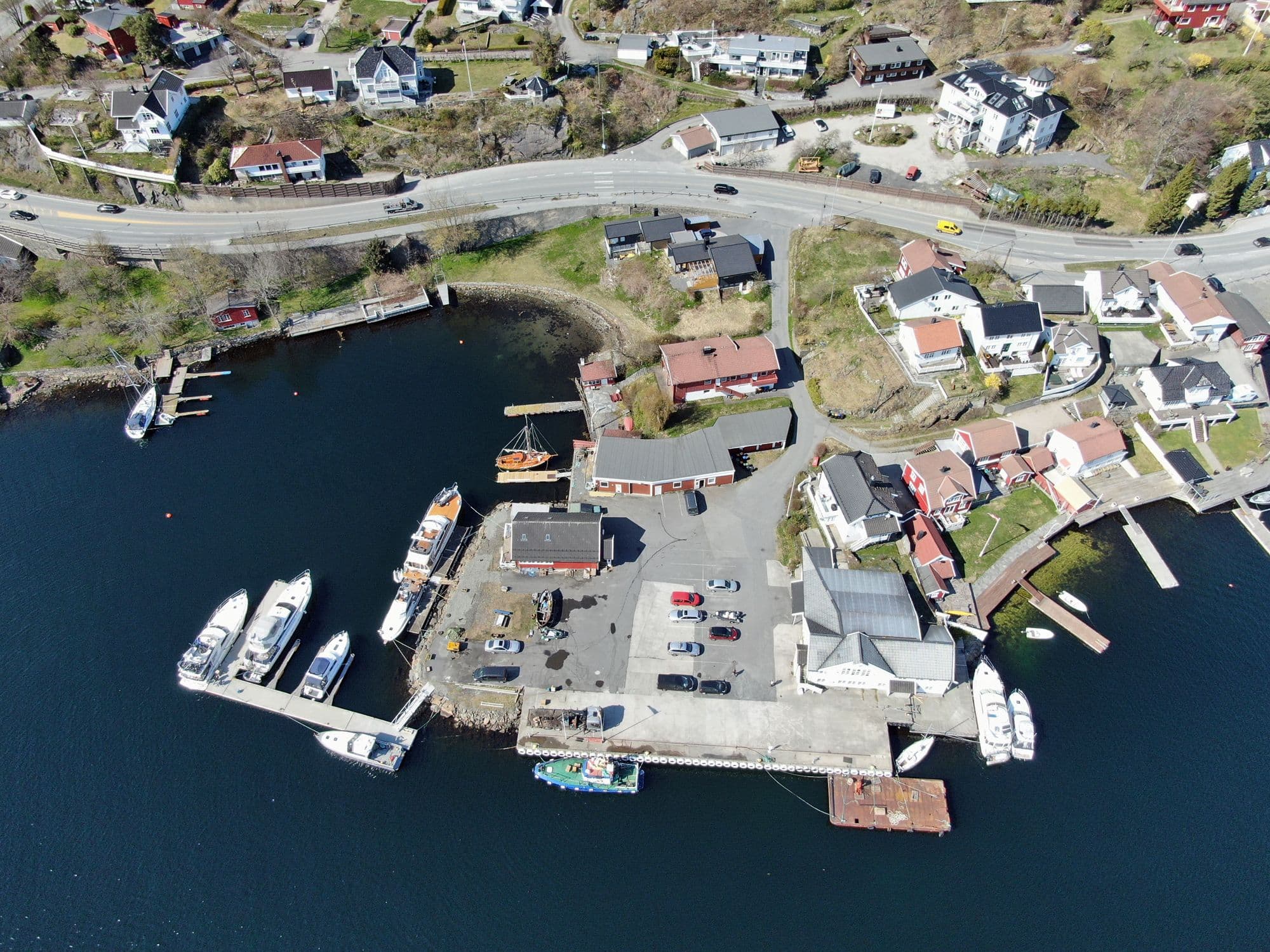 bobilparkering Raet Kystlag fugleperspektiv 2000x1500