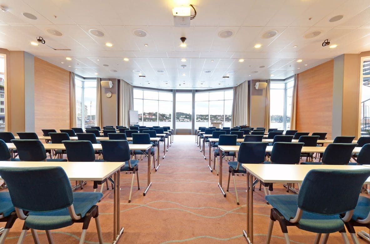 Konferansesal på Clarion Hotel Tyholmen