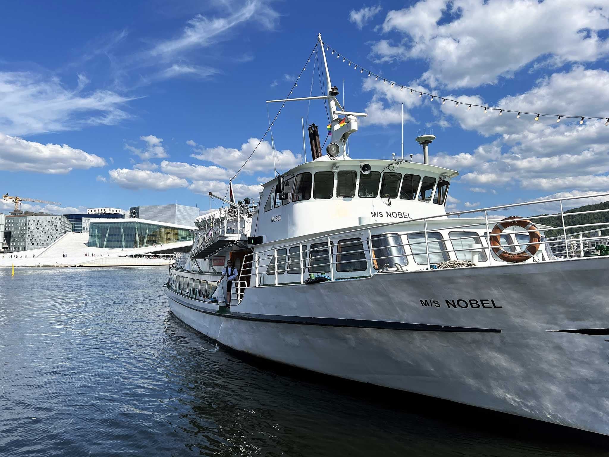 Ms Nobel Brunch Dinner Sightseeing