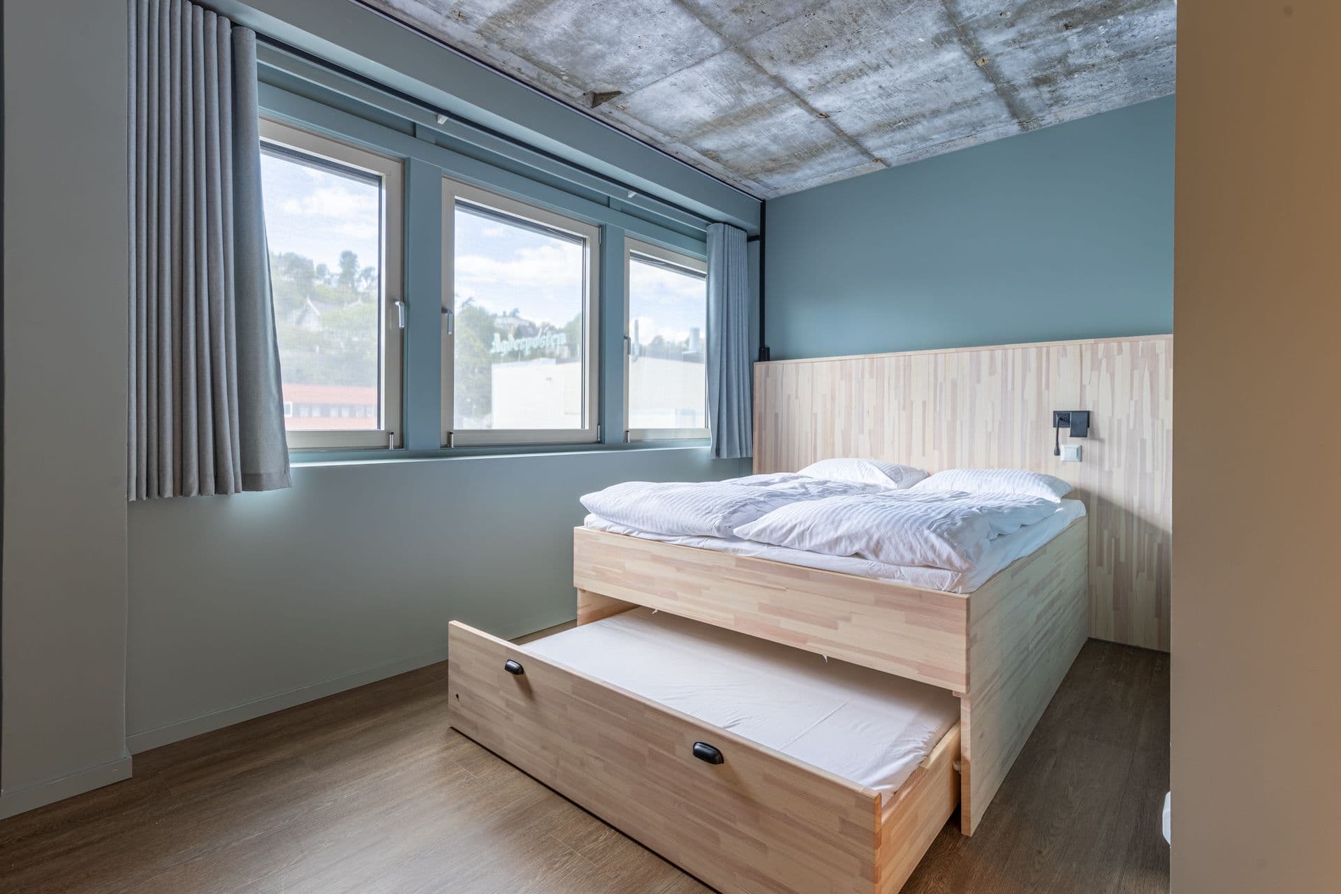 Stort familierom på Hotell Arendal